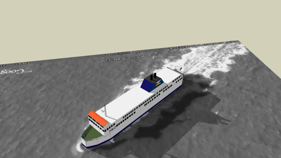 P&O Car ferry