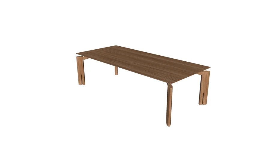 Mesa de Jantar Atlas Retangular - Volttoni