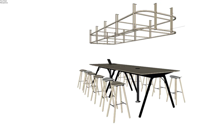 High Table Space by Pooh