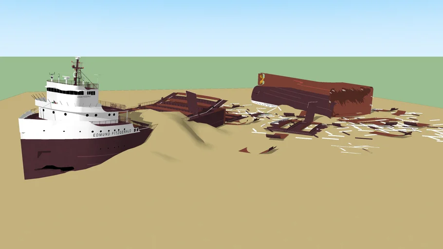 SS Edmund Fitzgerald Wreck