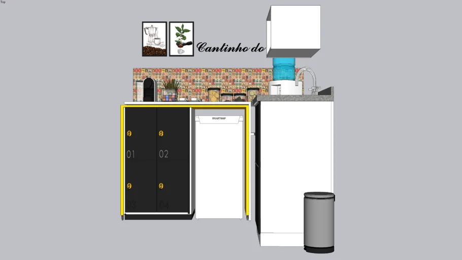 Cantinho do Café Completo para Loja