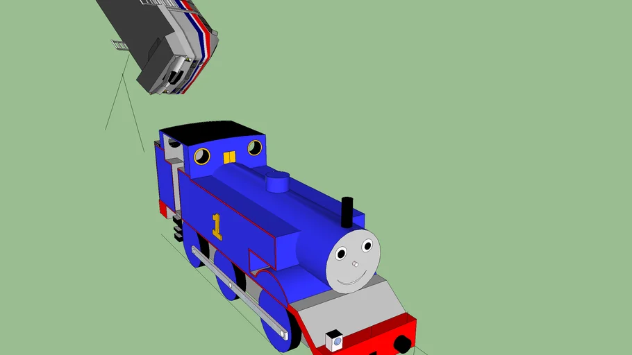 thomas and the magic railroad chase scene