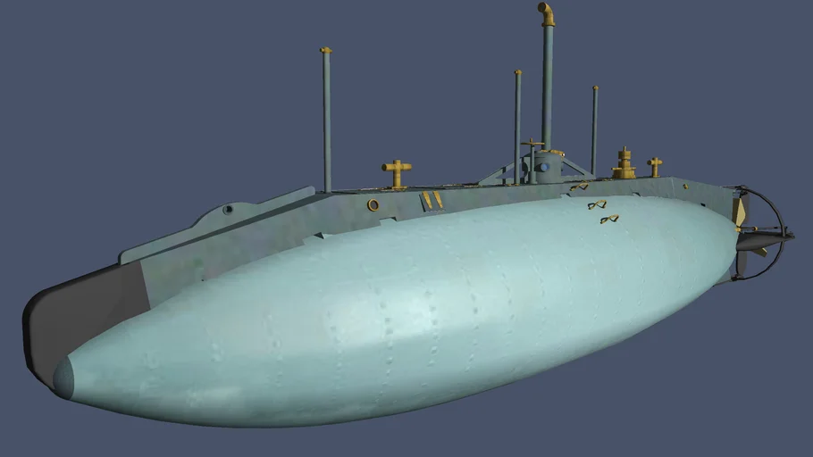 AMERICAN+NAVY+1900+SUBMARINE+USS+PLUNGER+PLUNGER+CLASS