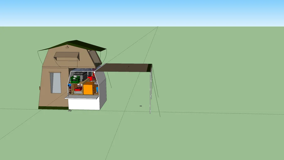 Toyota Tacoma overlanding setup 