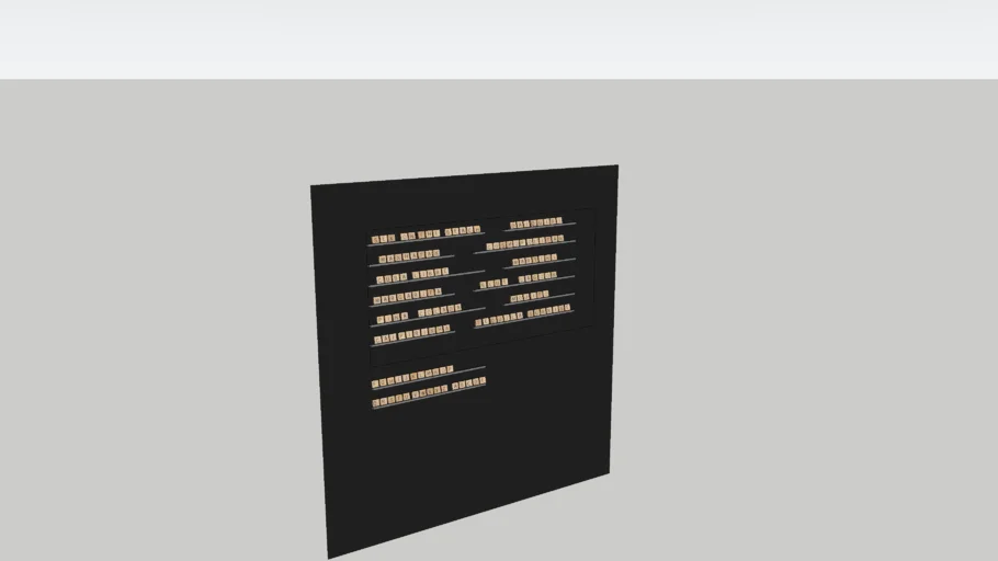 Cocktail menu