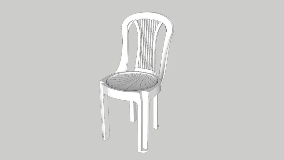 Plastic chair
