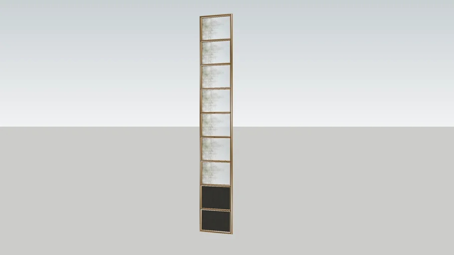 Copper/Glass/Door/金属 玻璃 黄铜 门