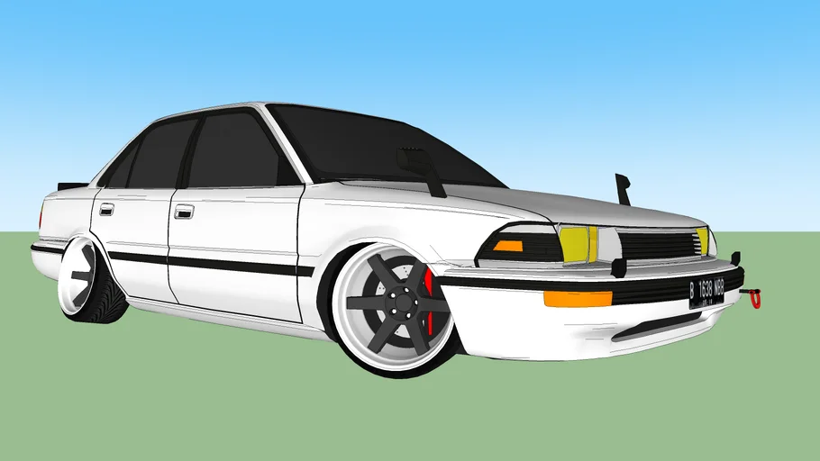 Toyota Corolla AE 92 | 3D Warehouse