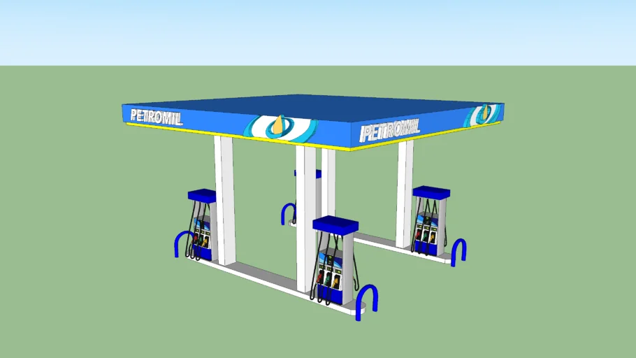 gas station