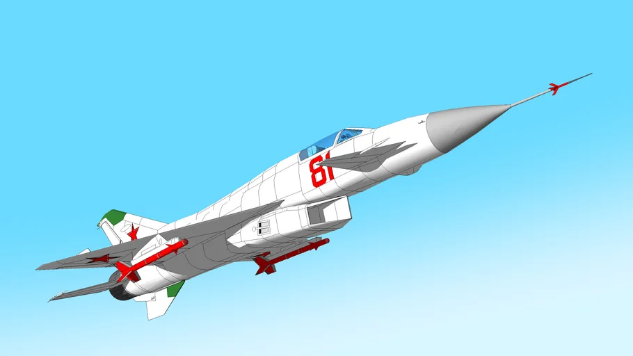 Mikoyan-Gurevich E-8 (MiG-21M, MiG-23) first prototype