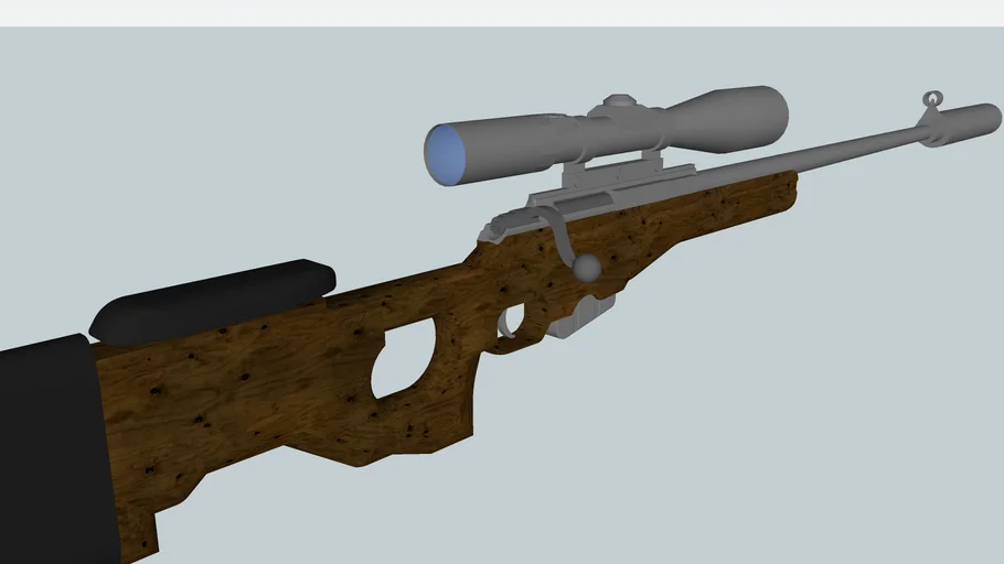 L96 Sniper Rifle | 3D Warehouse
