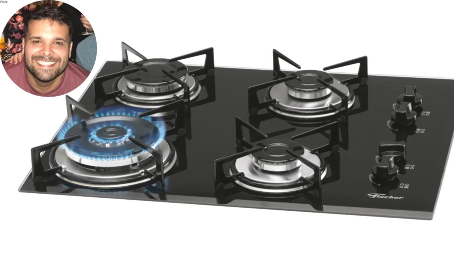 Cooktop Fischer 4Q Tripla Chama