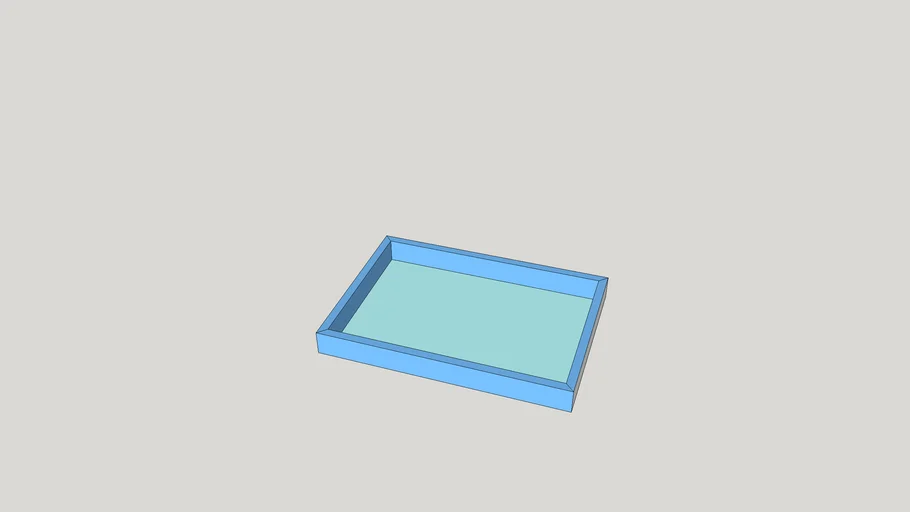 Simple tray