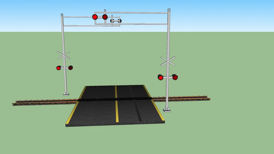 cantalever crossing gates