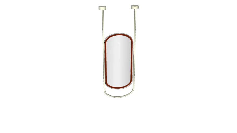 Bathroom Ceiling mounted Mirror