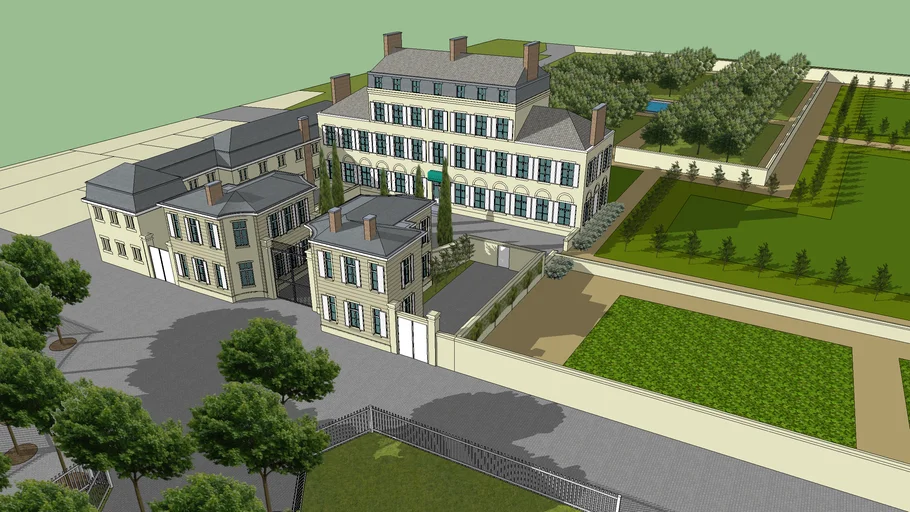 Château du Maine, 14e arrondissement Paris