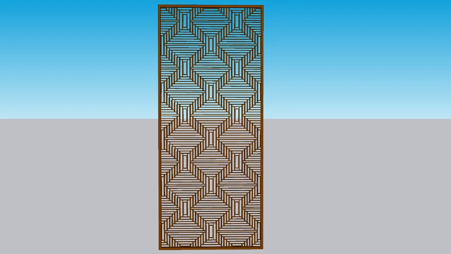 Wooden partition