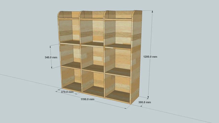 book rack | 3D Warehouse