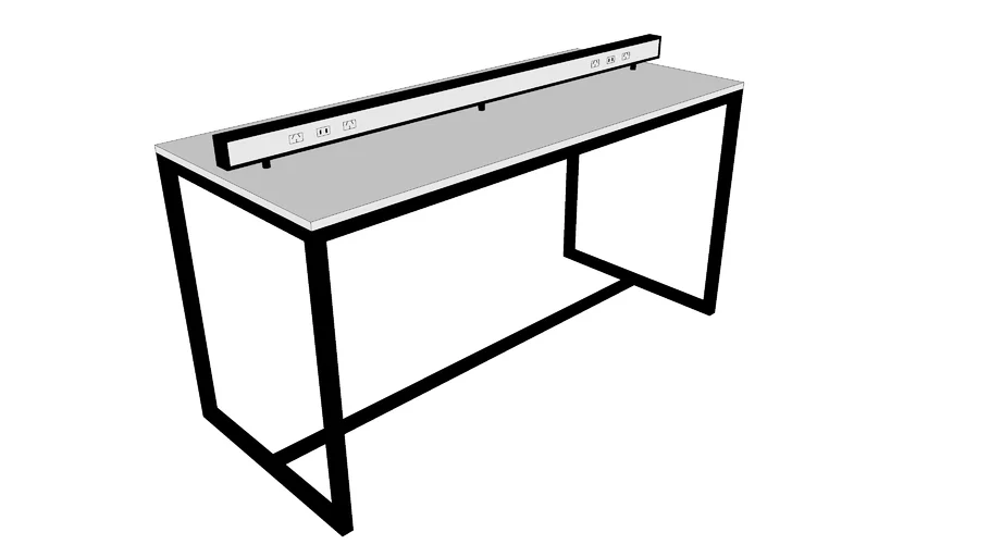 Mesa conectividad metal  |  Metal connectivity table.