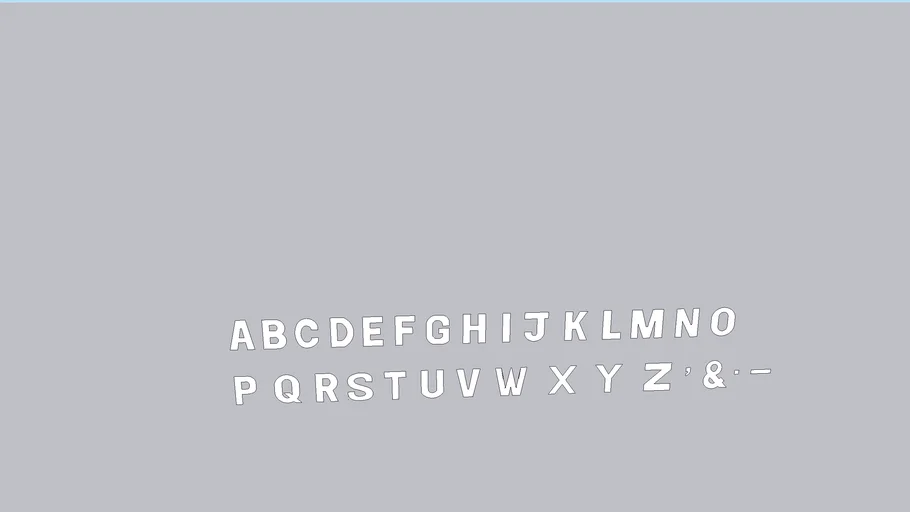 ALPHABET