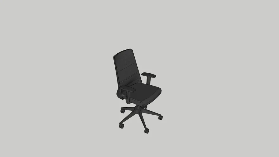 Featherlite Amaze Medium Back Cushion Chair