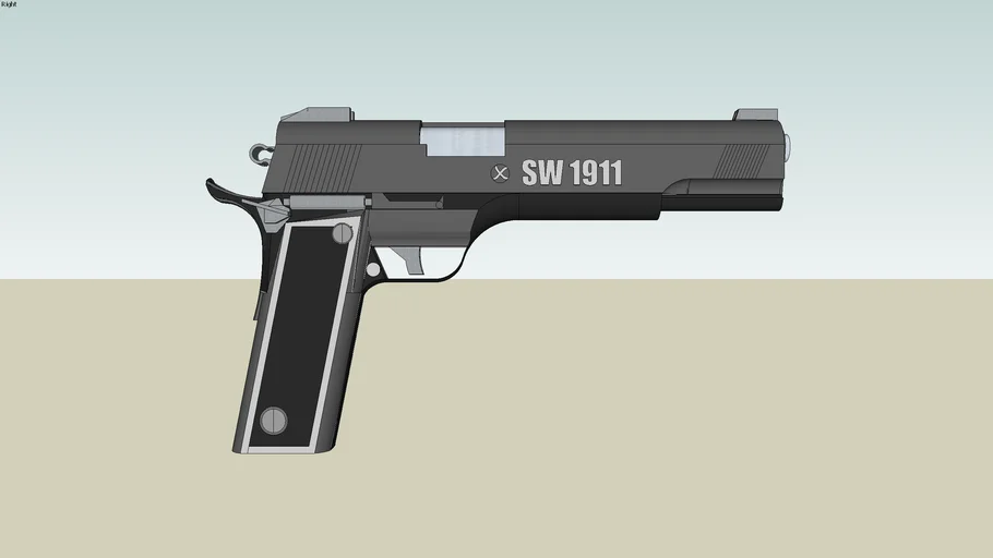 Smith and Wesson .45 1911