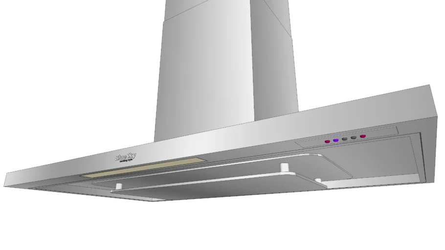 BlueSky BS-9802AS 藍天極靜超薄排油煙機90CM