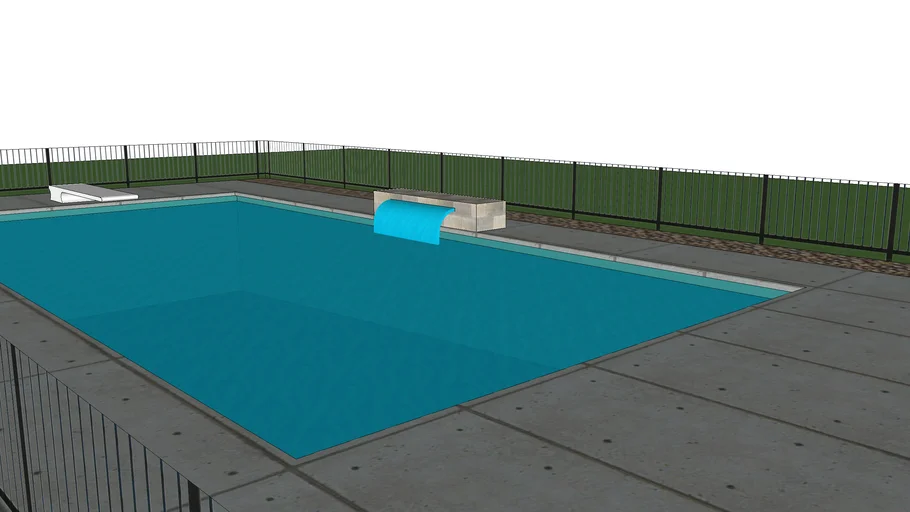 Piscine-fontaine