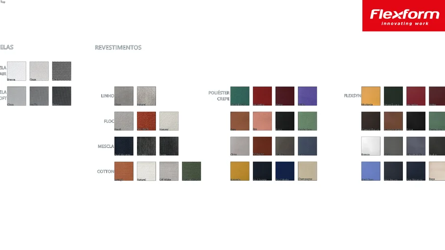 Flexform - Uni - Revestimentos
