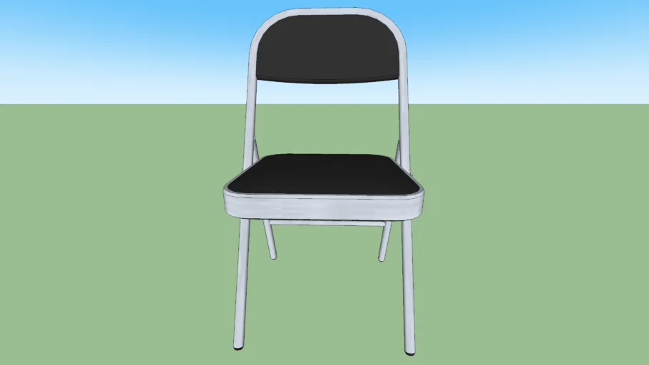 silla plegable vinipiel