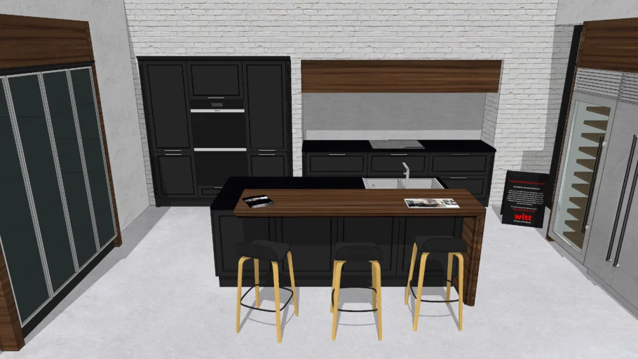 ROME Black Matt - WITT Kitchen