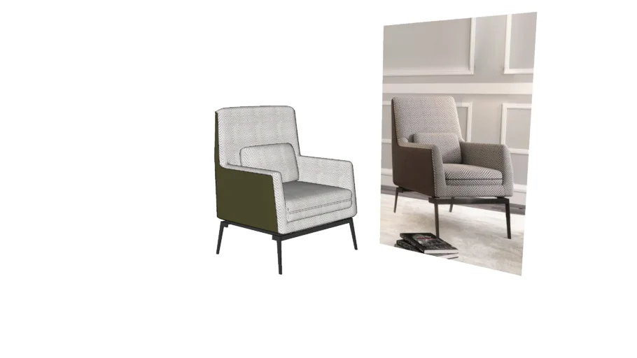 Single Seat Arm Sofa