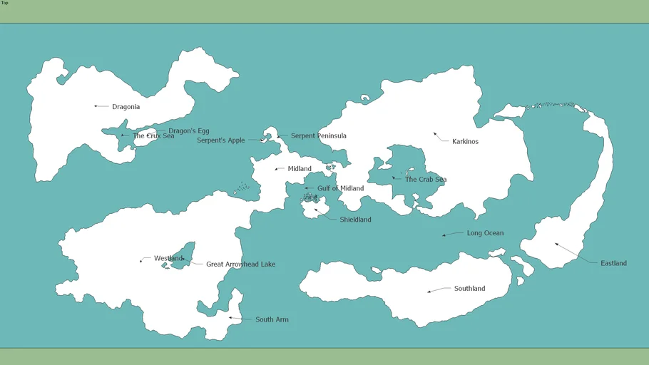 Aquarius World Map