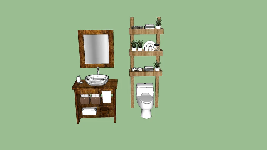 BAÑO RÚSTICO ECOFARM