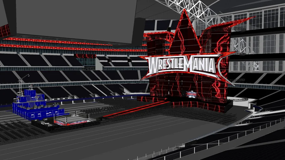 Custom WrestleMania 32 @ AT&T Stadium