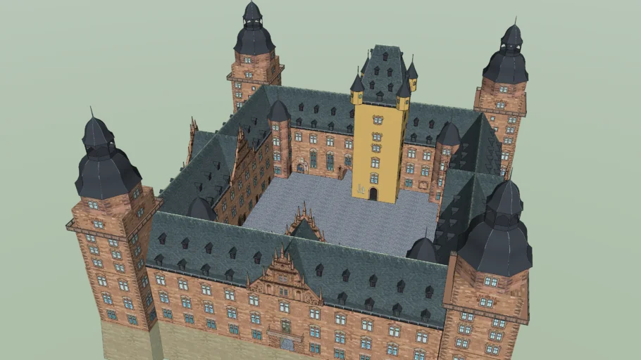 Schloss Johannisburg (simplified)