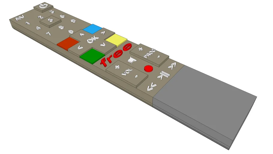 Télécommande Freeplayer V6 | 3D Warehouse