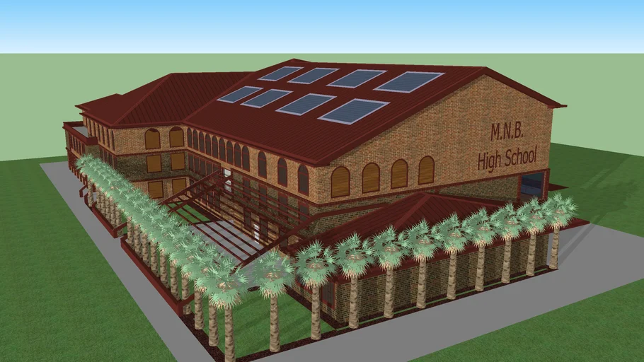 high school | 3D Warehouse