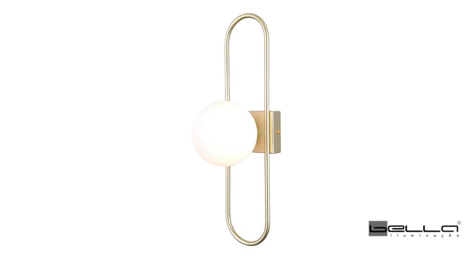 Arandela Gude SQ12G - Bella Iluminação
