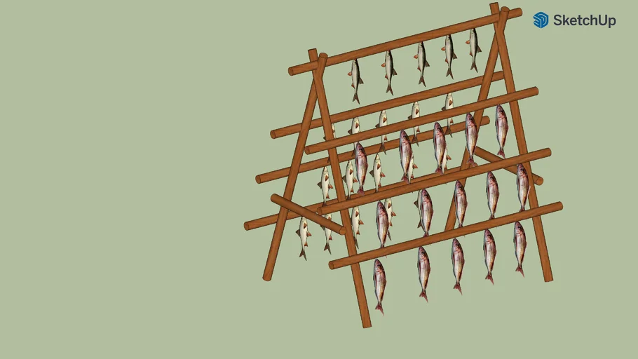 Artifacts - Fish drying rack