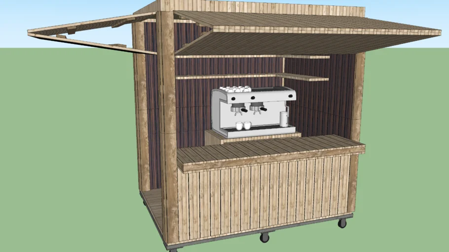 Kiosko movil artesanal