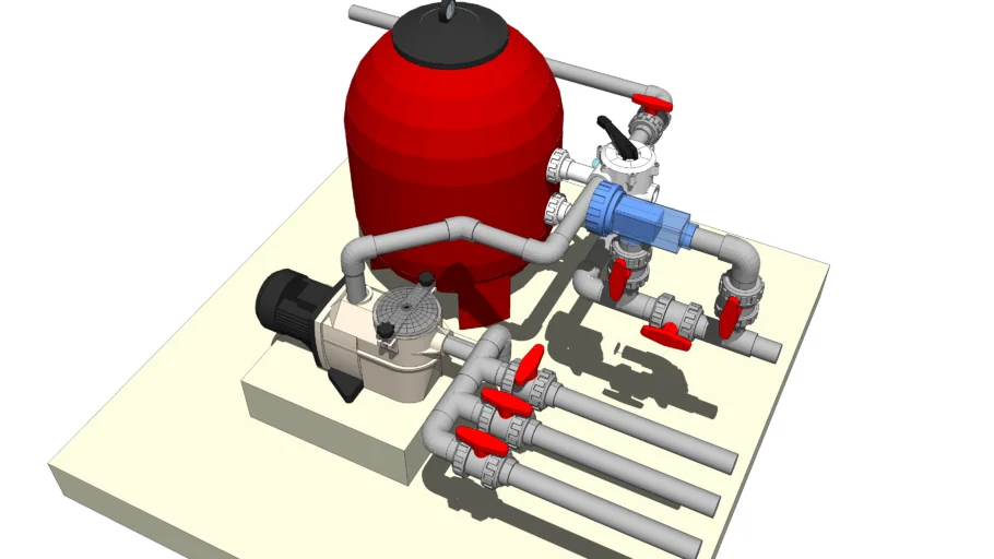 FILTRACION PISCINA COMPLETA