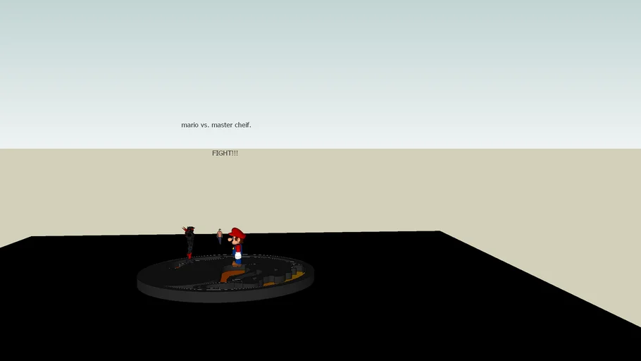 MARIO VS. MASTER CHEIF!!!