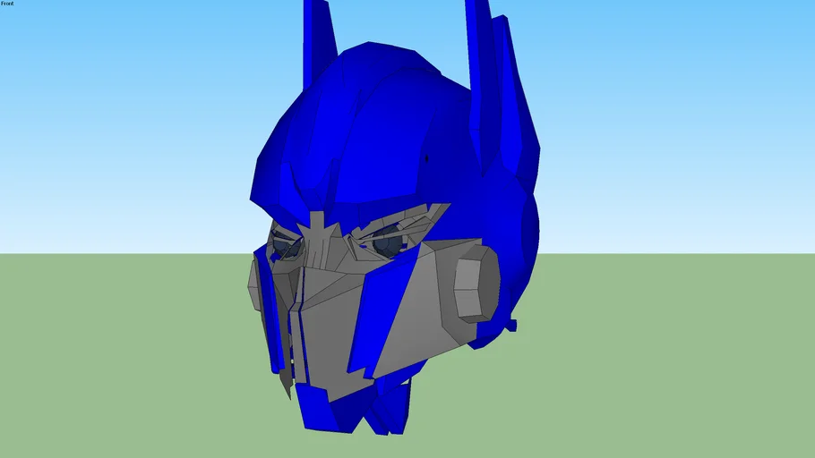 cabeza optimus prime