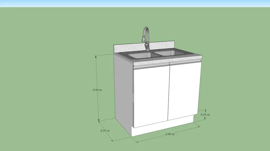 fregadero, mueble se cocina