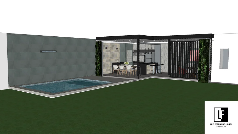 PROYECTO - CHURRASQUERA + PISCINA FLIA. YAÑEZ