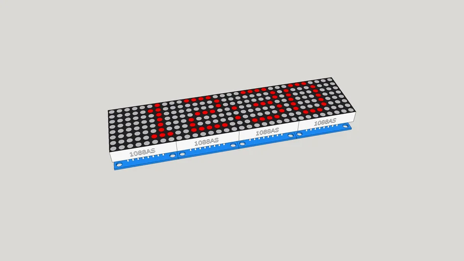 LED Matrix 8x32  Max7219
