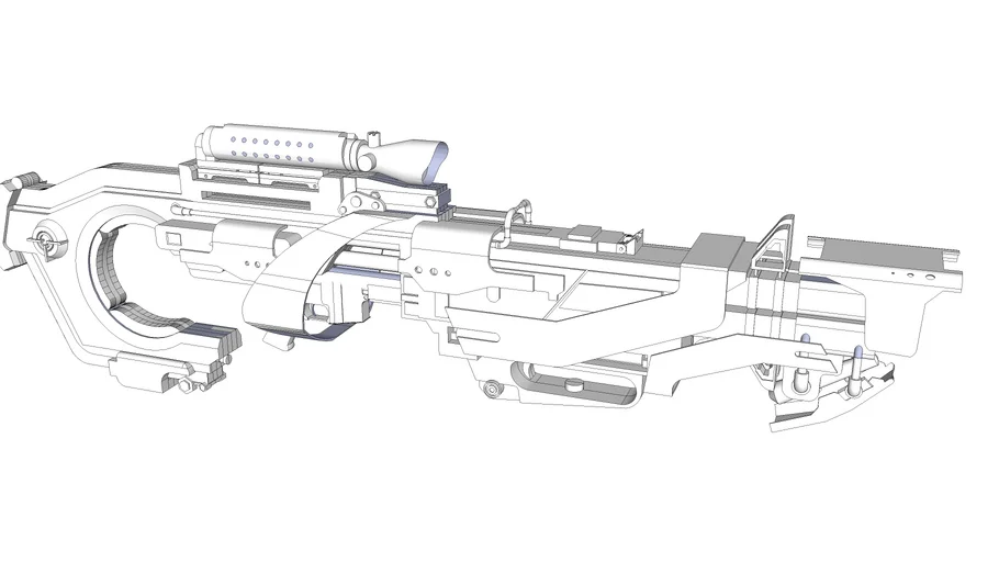 Rocket Raccoon Gun From Guardians of the Galaxy