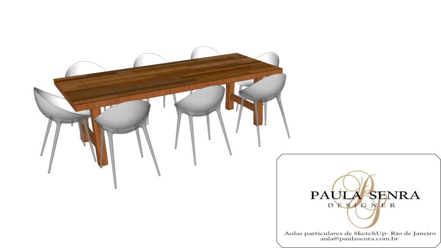 Mesa com cadeiras