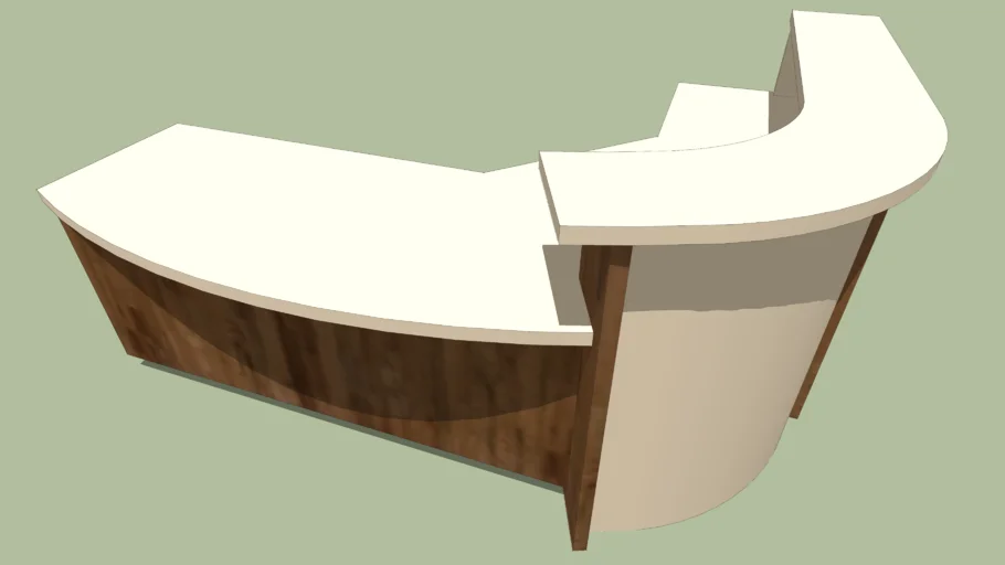 corner deck curved front